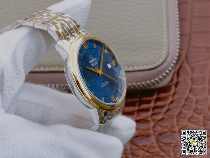 Best Replica Replica Omega De Ville 424.20.37.20.03.001 1:1 Best Edition TW Factory Yellow Gold - Colareps