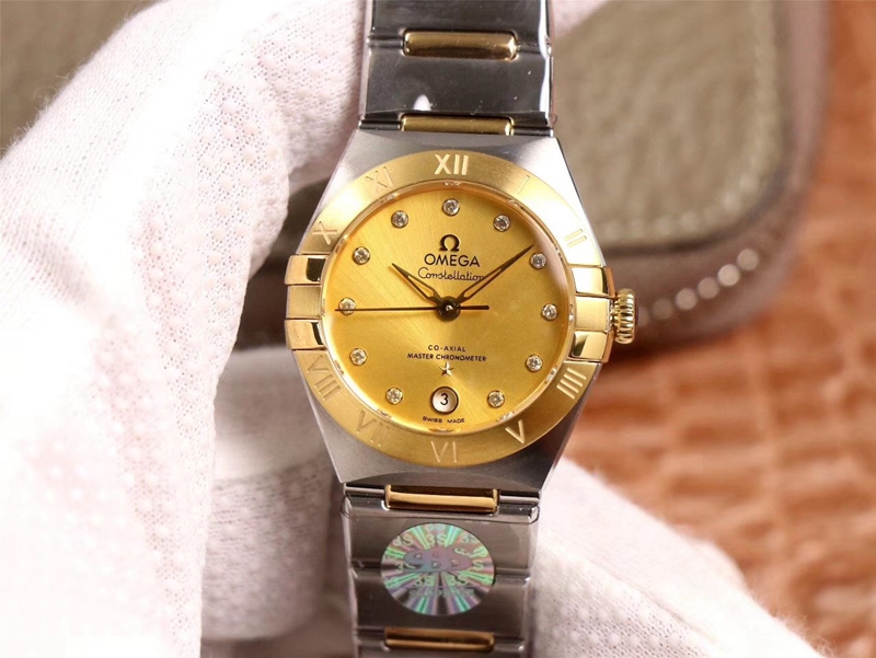 Best Replica Replica Omega Constellation 131.20.29.20.58.001 1:1 Best Edition 3S Factory V5 Champagne dial Swiss NH05 - Colareps