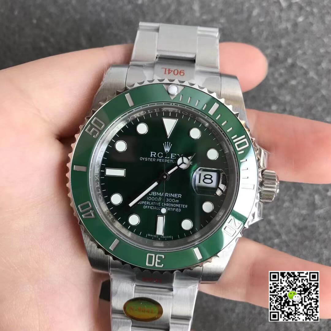 Best Replica Rolex Submariner Replica 116610LN 1:1 Best Edition Noob Factory V12 Green Circle - Colareps