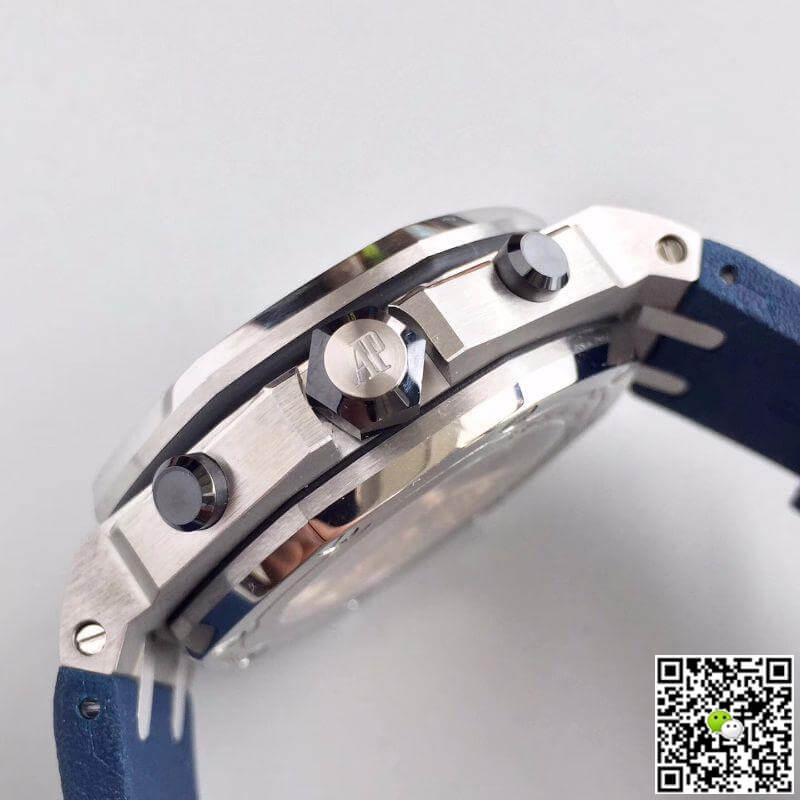 Best Replica Replica Audemars Piguet Royal Oak Offshore Diver 26703ST.OO.A027CA.01 JF Factory 1:1 Best Edition Swiss ETA3120 Blue Dial - Colareps