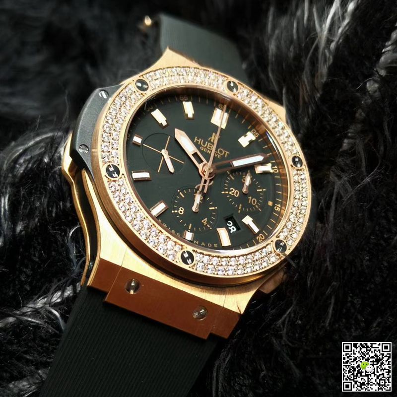 Best Replica Replica Hublot Big Bang 301.PX.1180.RX.1104 1:1 Best Edition V6 Factory Rose Gold Diamond Swiss HUB4100 - Colareps