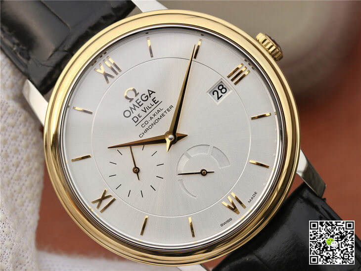 Best Replica Replica Omega De Ville 424.53.40.21.02.002 1:1 Best Edition ZF Factory Yellow Gold - Colareps