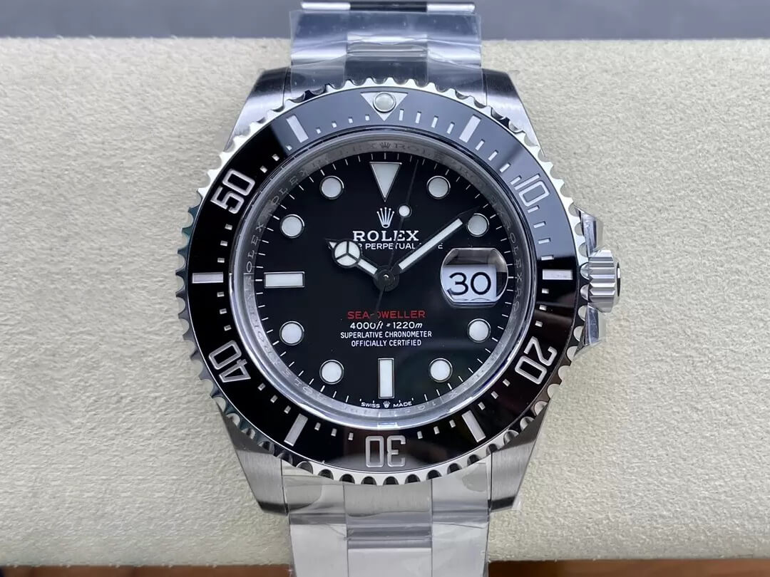 Best Replica Replica Rolex Sea Dweller M126600-0002 1:1 Best Edition VS Factory Black Dial - Colareps