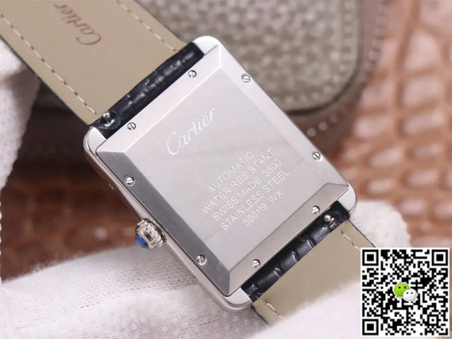 Best Replica Replica Cartier Tank WSTA0029 1:1 Best Edition V9 Factory White Dial - Colareps