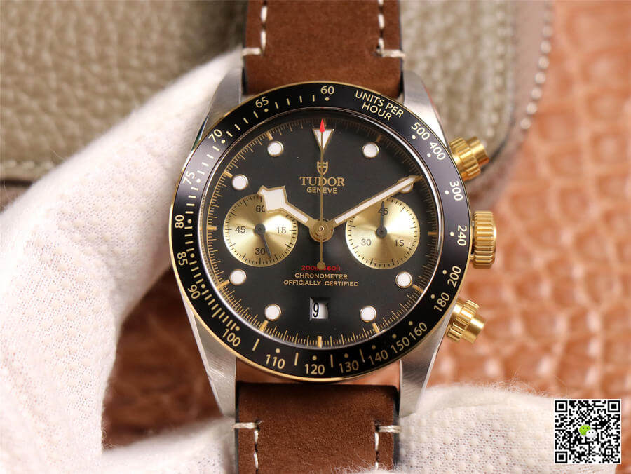 Best Replica TUDOR Replica Heritage Black Bay M79363N-0002 1:1 Best Edition TW Factory Gold Steel - Colareps
