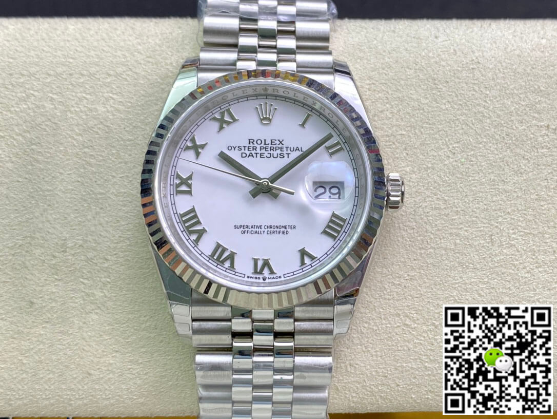 Best Replica Replica Rolex Datejust M126234-0025 1:1 Best Edition EW Factory White Dial - Colareps
