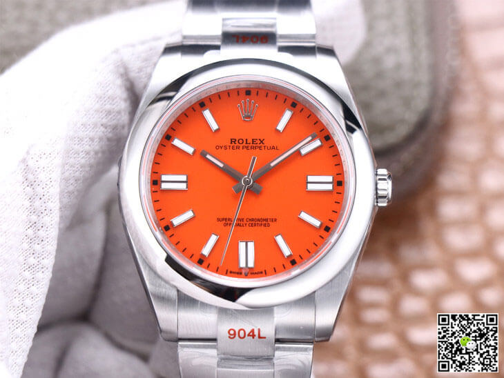 Best Replica Replica Rolex Oyster Perpetual M124300-0007 1:1 Best Edition EW Factory Stainless Steel - Colareps