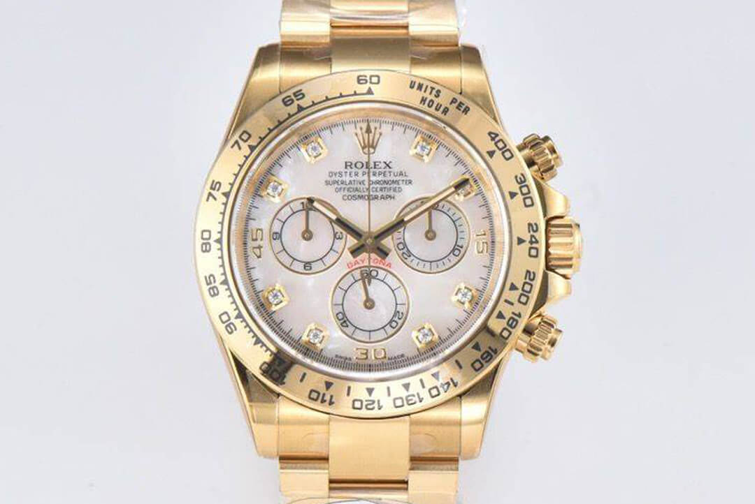 Best Replica Replica Rolex Cosmograph Daytona M116508-0007 1:1 Best Edition Clean Factory Yellow Gold - Colareps
