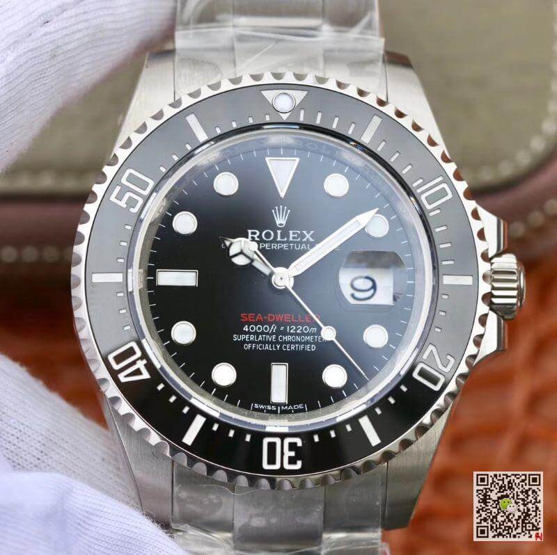 Best Replica Replica Rolex Sea-Dweller 126600 43mm Noob Factory V9 Version 1:1 Best Edition Swiss ETA3235 Stainless Steel Strap - Colareps