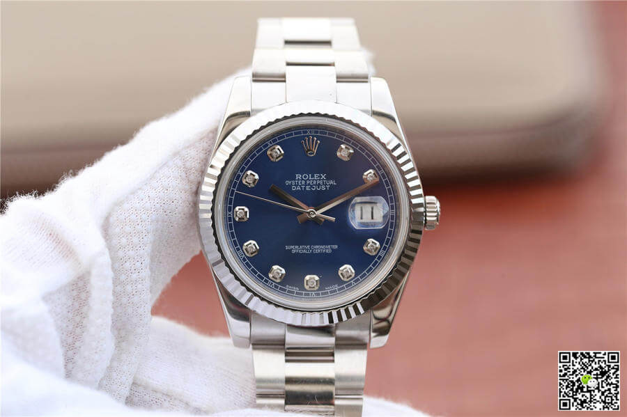 Best Replica Replica Rolex Datejust M126334-0015 1:1 Best Edition EW Factory Blue Dial - Colareps
