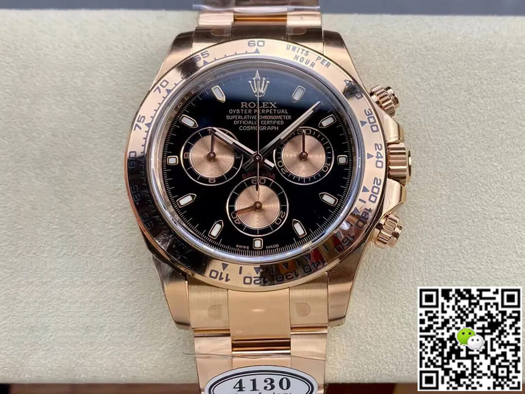 Best Replica Replica Rolex Cosmograph Daytona M116505-0008 1:1 Best Edition Clean Factory Rose Gold - Colareps