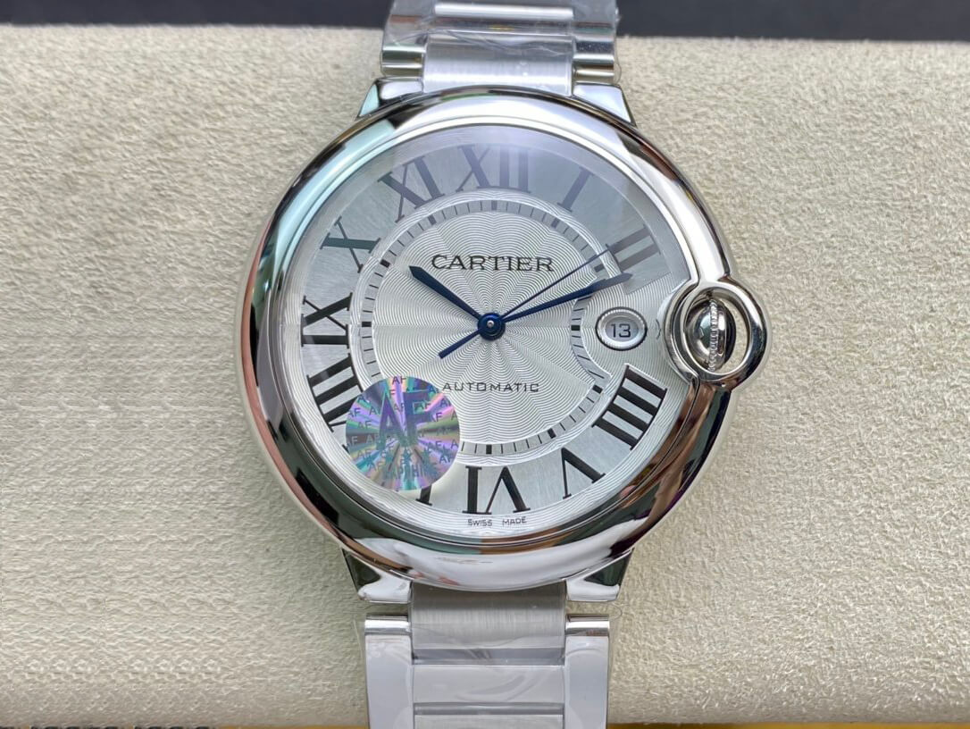 Best Replica Replica Ballon Bleu De Cartier W69012Z4 42MM 1:1 Best Edition AF Factory Silver White Dial - Colareps
