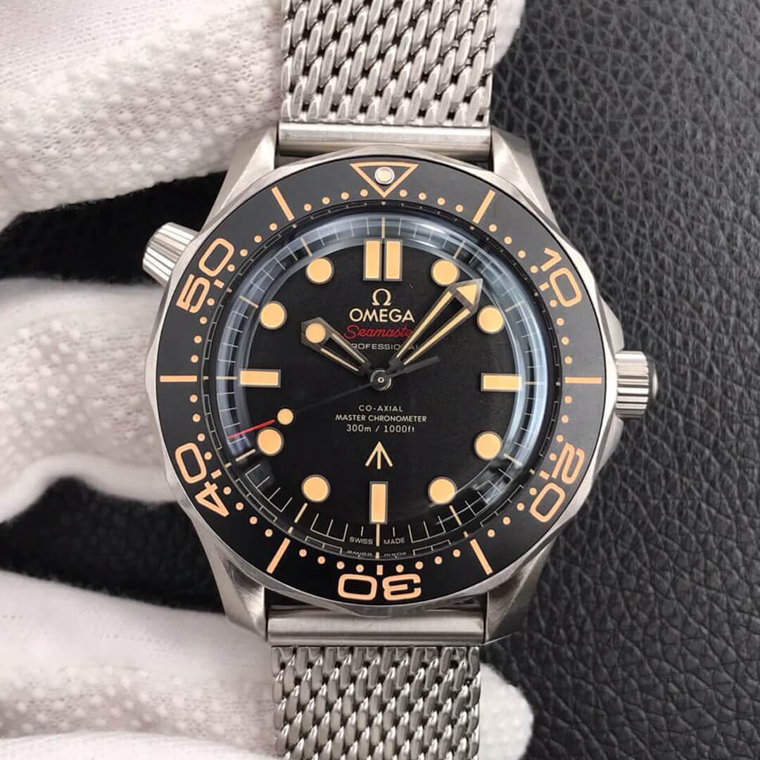 Best Replica Replica Omega Seamaster 210.90.42.20.01.001 James Bond 007 1:1 Best Edition VS Factory Titanium Metal - Colareps
