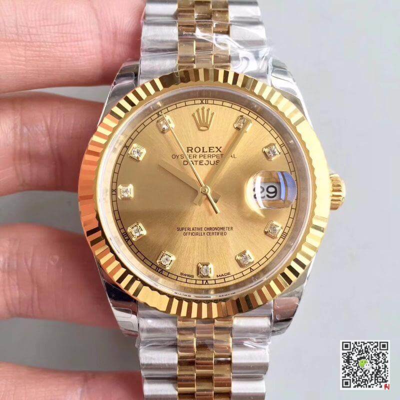 Best Replica Replica Rolex Datejust II M126333-0012 1:1 Best Edition Stainless Steel 410L and 18K Yellow Gold Bracelet - Colareps