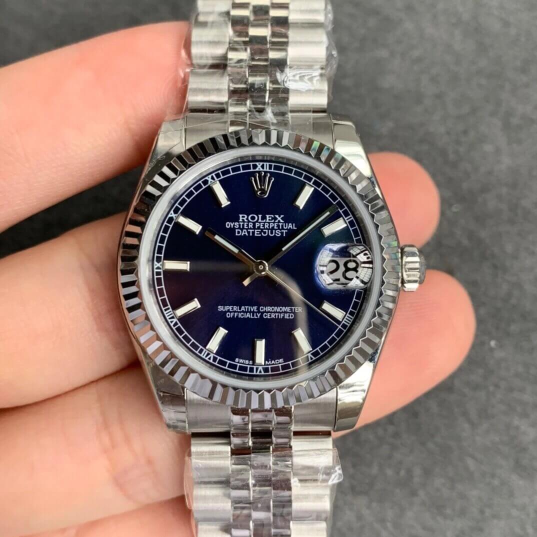 Best Replica Replica Rolex Datejust M178274-0037 1:1 Best Edition GS Factory Blue Dial - Colareps