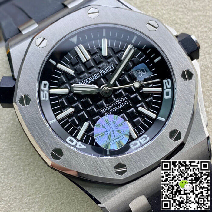 Best Replica Replica Audemars Piguet Royal Oak Offshore 15703 1:1 Best Edition JF Factory V10 Black Dial - Colareps
