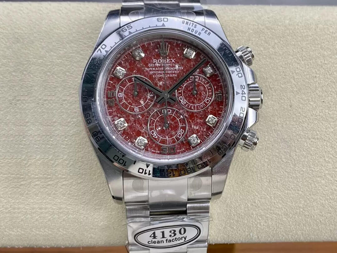 Best Replica Replica Rolex Cosmograph Daytona 116589 1:1 Best Edition Clean Factory Pomegranate Dial - Colareps
