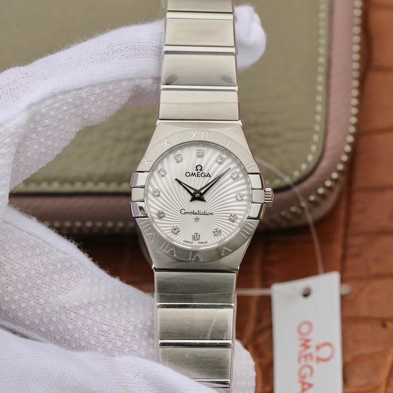 Best Replica Replica Omega Constellation Quartz Ladies 123.10.27.60.55.001 TW Factory 1:1 Best Edition Swiss Eta Quartz 1376 - Colareps
