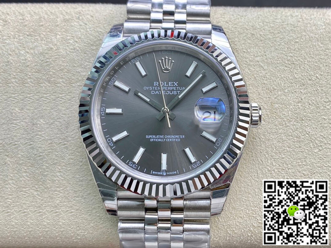 Best Replica Replica Rolex Datejust M126334-0014 1:1 Best Edition EW Factory Grey Dial - Colareps