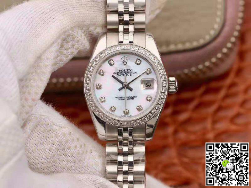 Best Replica Replica Rolex Lady Datejust 28MM 1:1 Best Edition Swiss Original Imported NH05 Movement Enamel Dial - Colareps