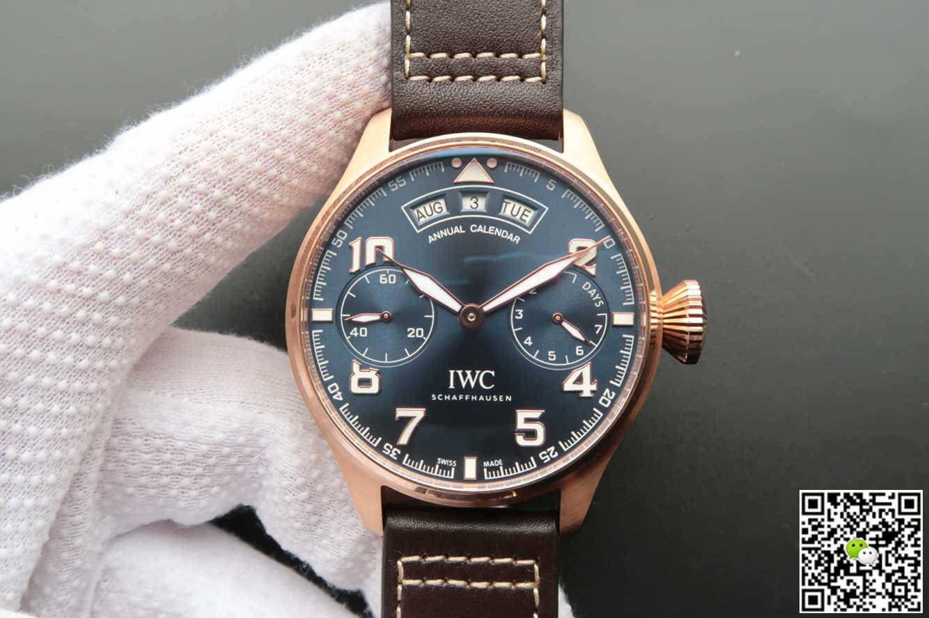 Best Replica Replica IWC Pilot IW502701 1:1 Best Edition ZF Factory Blue Dial - Colareps