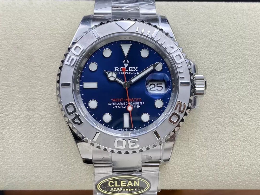 Best Replica Replica Rolex Yacht Master M126622-0002 1:1 Best Edition Clean Factory Blue Dial - Colareps