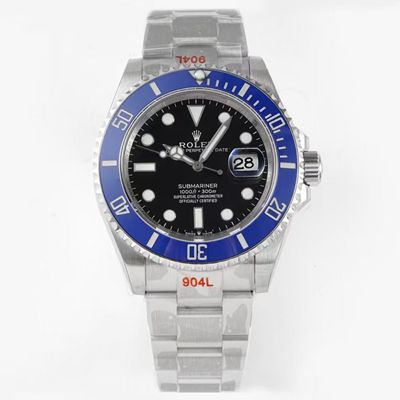 Best Replica Rolex Submariner Replica M126619LB-0003 41MM 1:1 Best Edition ROF Factory Black Dial Swiss ETA2824 - Colareps