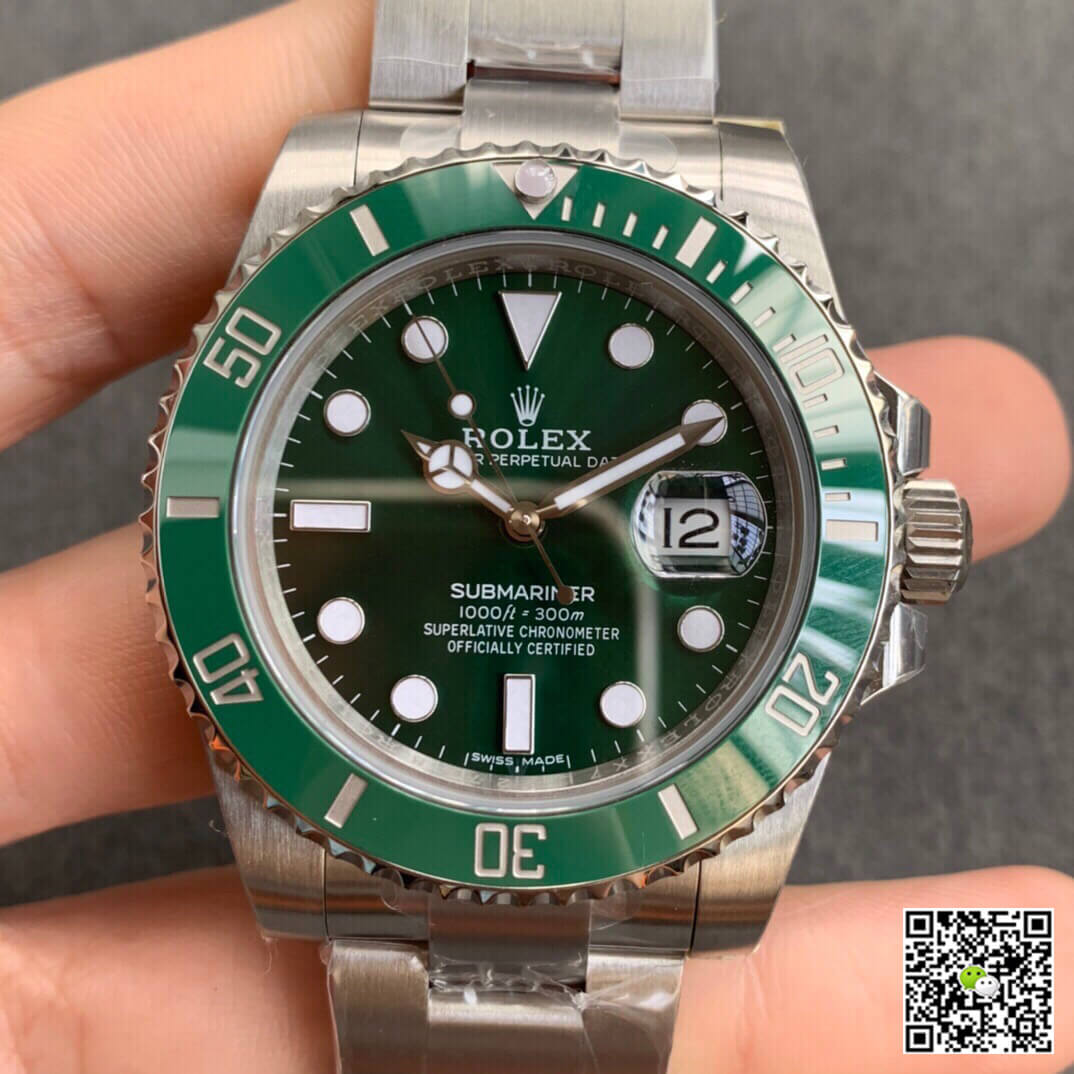Best Replica Rolex Submariner Replica 116610LV 40MM 1:1 Best Edition ZZ Factory V2S Green Bezel - Colareps
