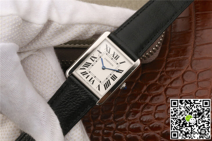 Best Replica Cartier Replica Tank WSTA0028 1:1 Best Edition K11 Factory White Dial - Colareps