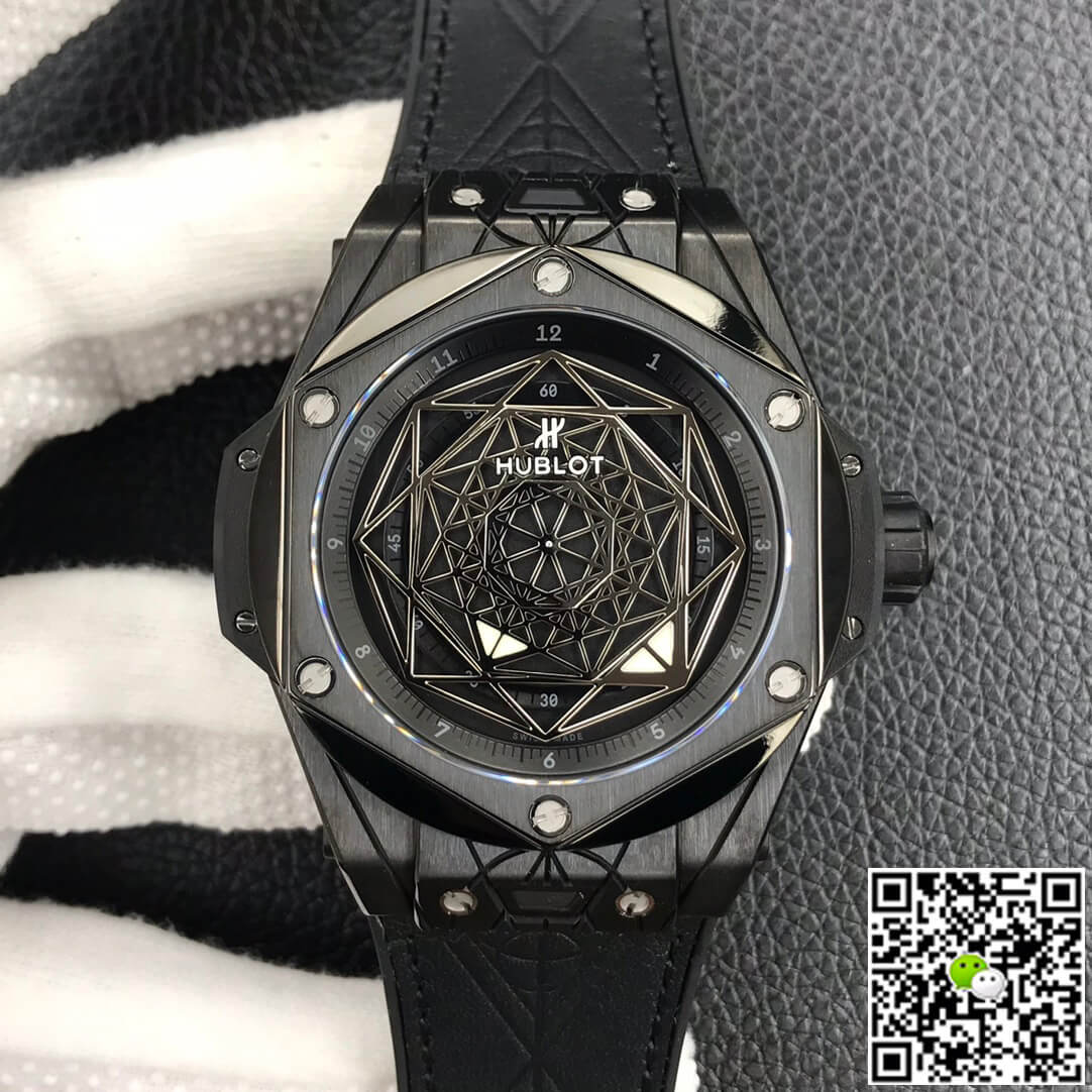 Best Replica Replica Hublot Big Bang 415.CX.1112.VR.MXM18 1:1 Best Edition WWF Factory Black Dial - Colareps