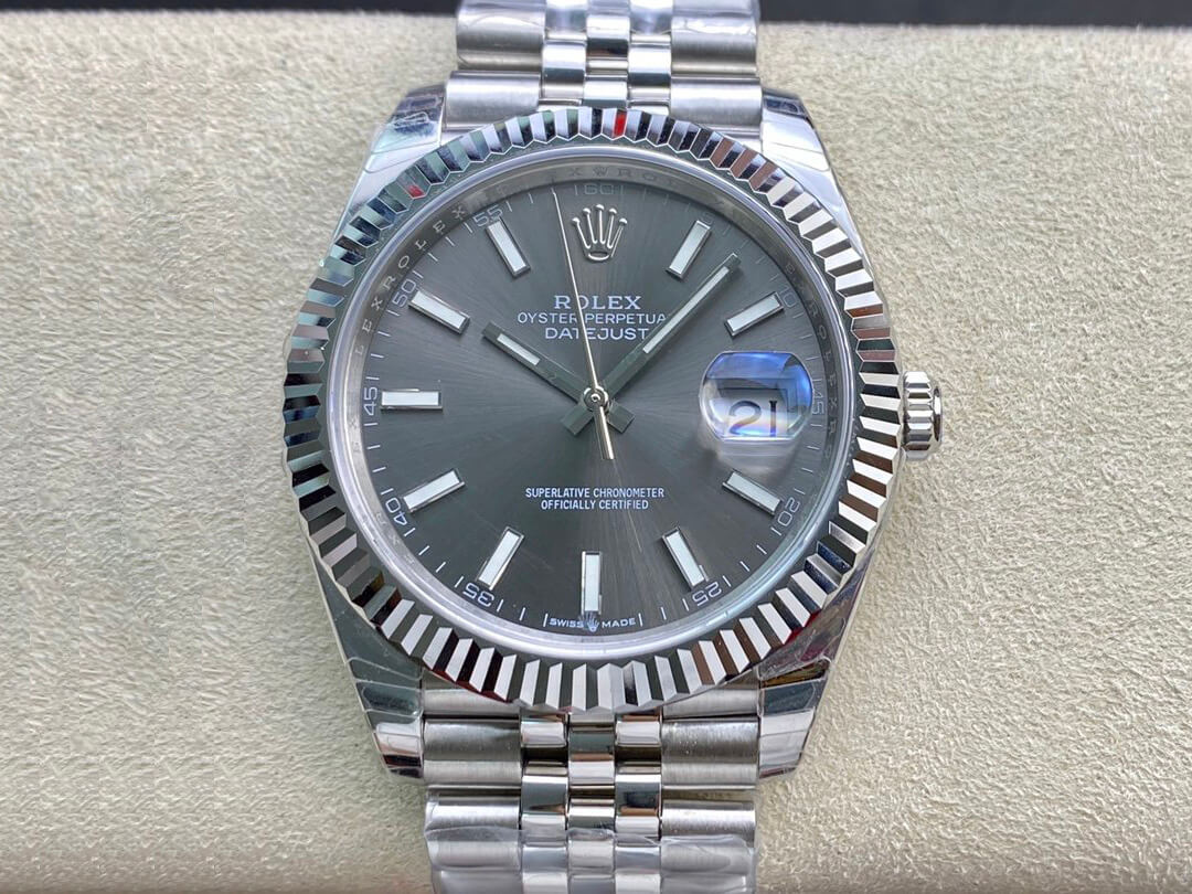 Best Replica Replica Rolex Datejust M126334-0014 1:1 Best Edition EW Factory Grey Dial - Colareps