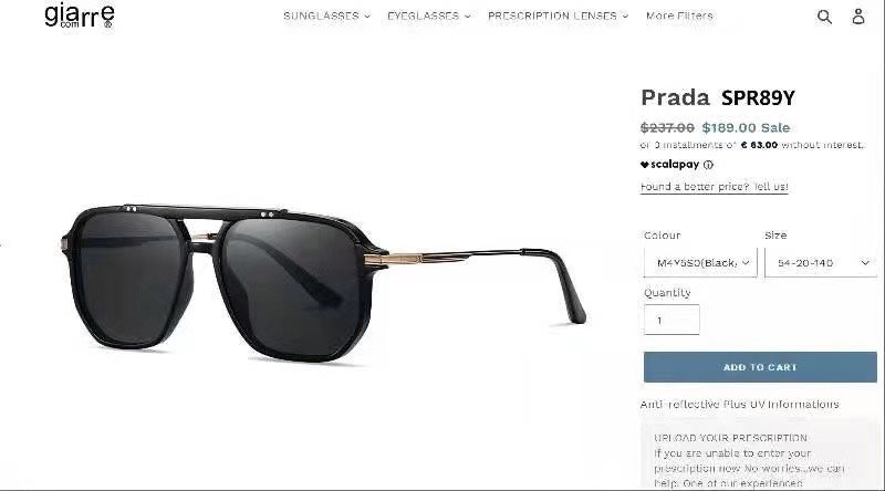 Best Replica Prada Sunglasses - Colareps