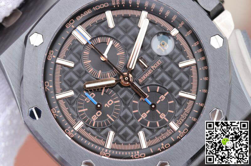 Best Replica Replica Audemars Piguet Royal Oak Offshore 26400SO.OO.A002CA.02 JF Factory 1:1 Best Edition Swiss ETA3126 Black Textured Dial - Colareps