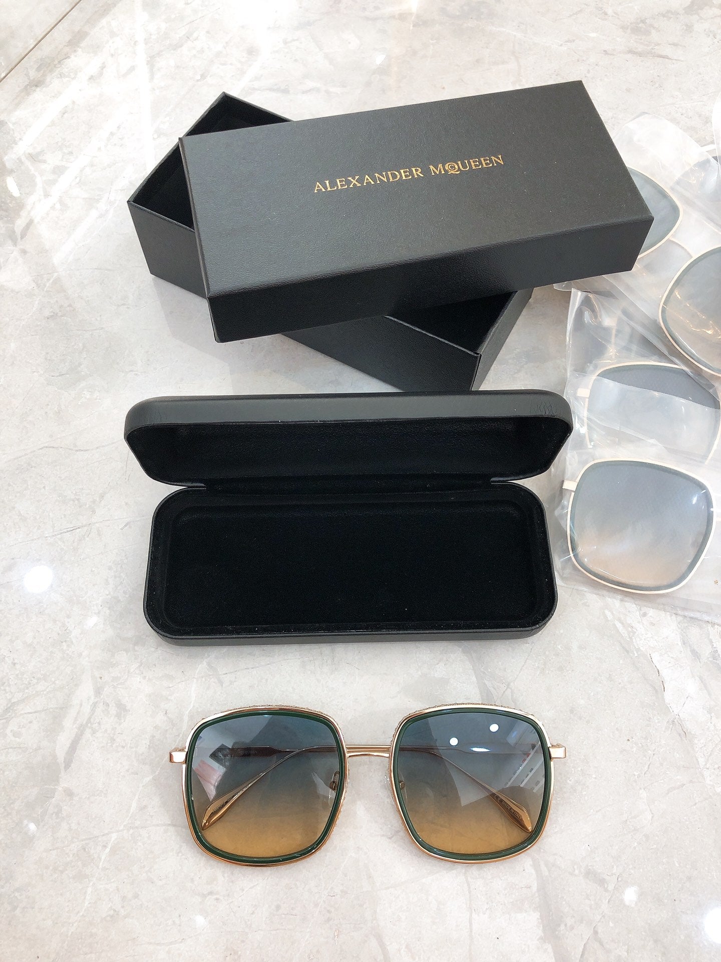 Best Replica Alexander Mcqueen Dupes Sunglasses - Colareps