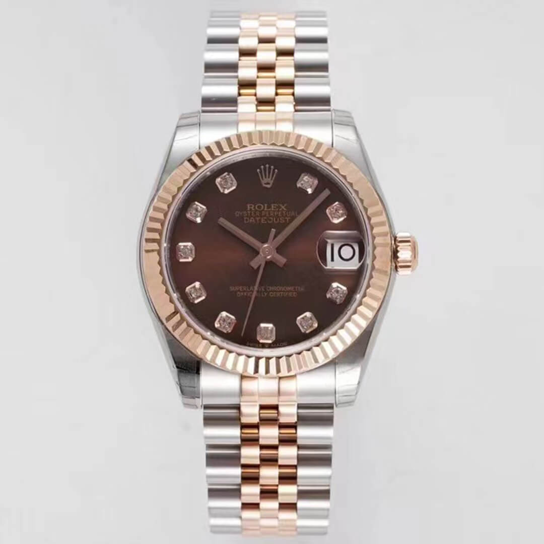 Best Replica Replica Rolex Datejust m278271-0028 1:1 Best Edition Brown Dial - Colareps