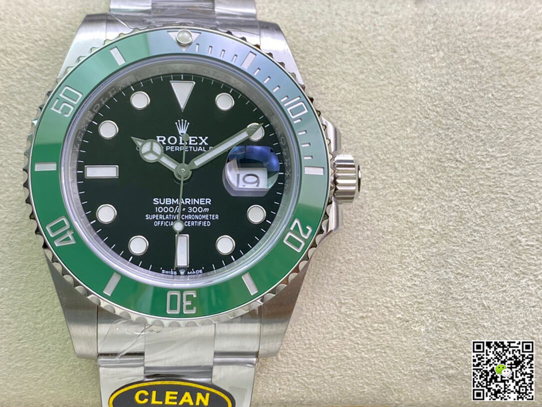 Best Replica Rolex Submariner Replica 126610 41MM 1:1 Best Edition Clean Factory Green Bezel - Colareps