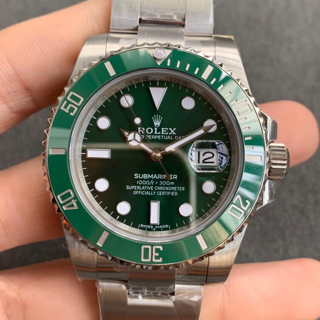 Best Replica Rolex Submariner Replica 116610LV 40MM 1:1 Best Edition ZZ Factory V2S Green Bezel - Colareps