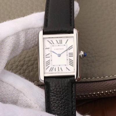 Best Replica Cartier Replica Tank Solo W5200005 JF Factory 1:1 Best Edition Swiss Ronda Quartz - Colareps