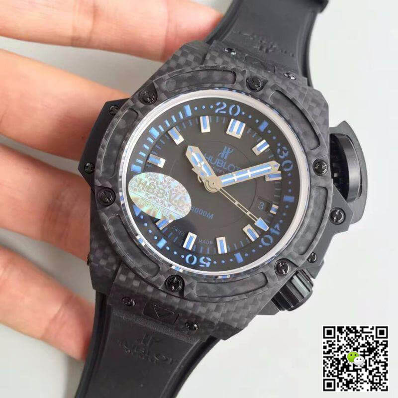 Best Replica Hublot Replica King Power Musee Oceanographic 731.QX.1190.GR V6 Factory Men Watches 1:1 Best Edition Swiss ETA7750 - Colareps