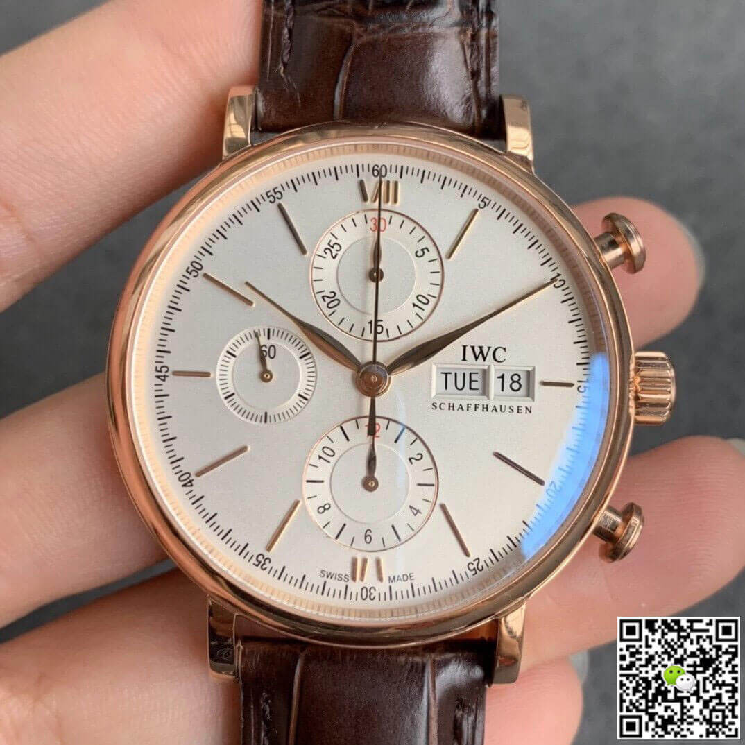 Best Replica Replica IWC Portofino IW391020 1:1 Best Edition ZF Factory Silver Dial - Colareps