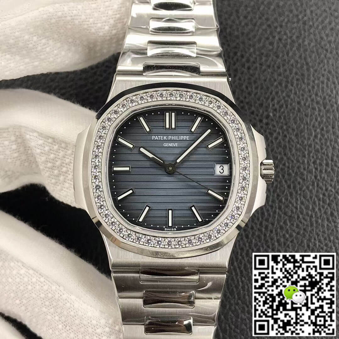 Best Replica Replica Patek Philippe Nautilus 5713/1G-010 1:1 Best Edition 3K Factory Blue Dial - Colareps