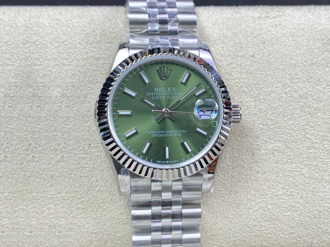 Best Replica Replica Rolex Datejust M278274-0018 31MM 1:1 Best Edition EW Factory Green Dial - Colareps