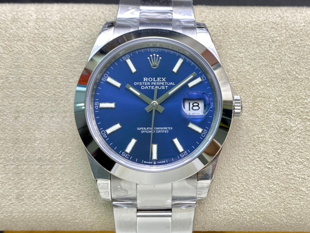 Best Replica Replica Rolex Datejust M126300-0001 1:1 Best Edition VS Factory Blue Dial - Colareps