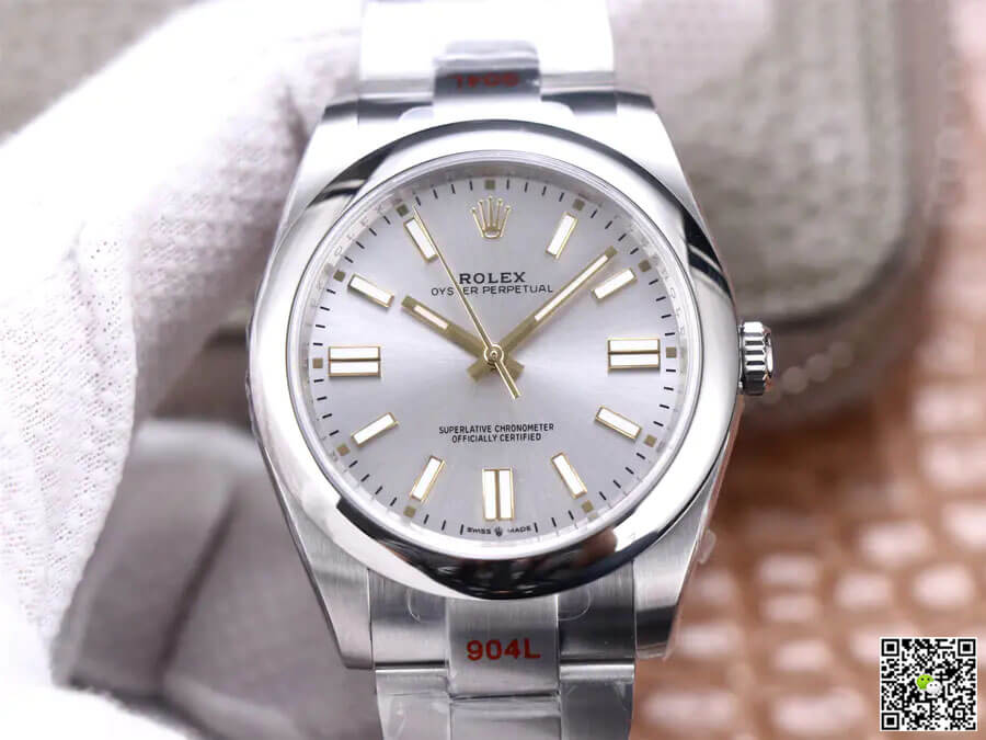 Best Replica Replica Rolex Oyster Perpetual M124300-0001 41MM 1:1 Best Edition EW Factory Stainless Steel - Colareps