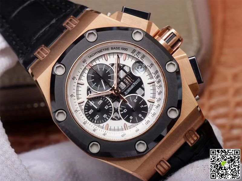 Best Replica Replica Audemars Piguet Royal Oak Offshore 26078RO.OO.D002CR.01 1:1 Best Edition JF Factory Rose Gold Swiss ETA3126 - Colareps