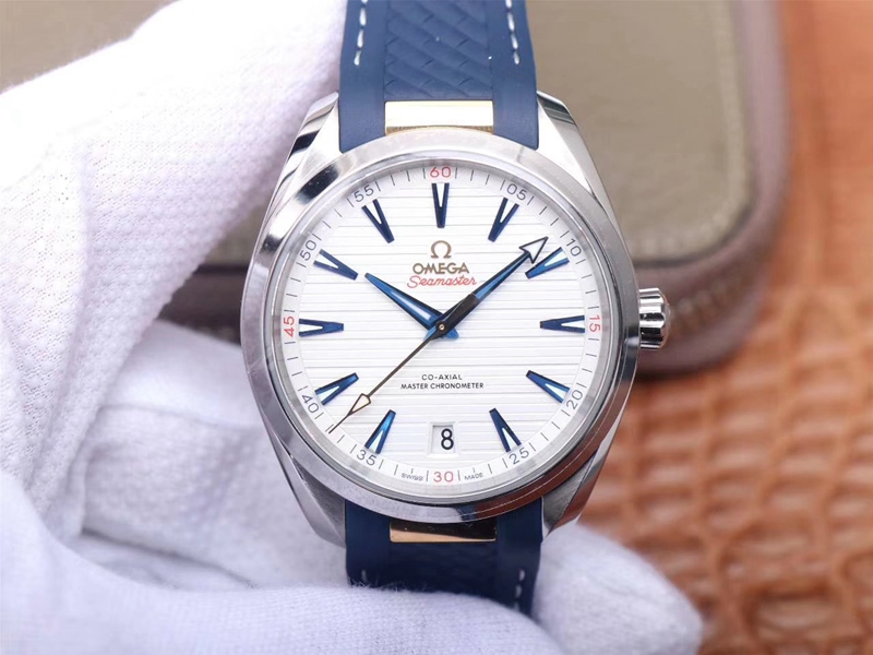 Best Replica Replica Omega Seamaster 220.12.41.21.02.004 1:1 Best Edition Ryder Cup VS Factory White Dial Swiss ETA8900 - Colareps