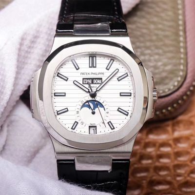 Best Replica Replica Patek Philippe Nautilus 5726/1A-010 1:1 Best Edition PF Factory Black Strap Swiss ETA324 - Colareps