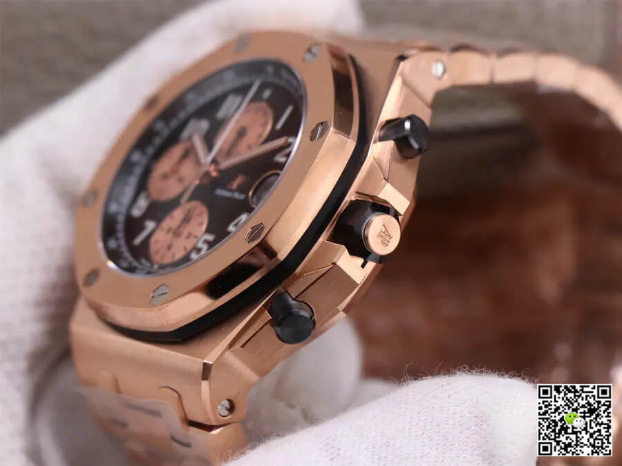 Best Replica Replica Audemars Piguet Royal Oak Offshore 26470O 1:1 Best Edition JF Factory Black Dial - Colareps