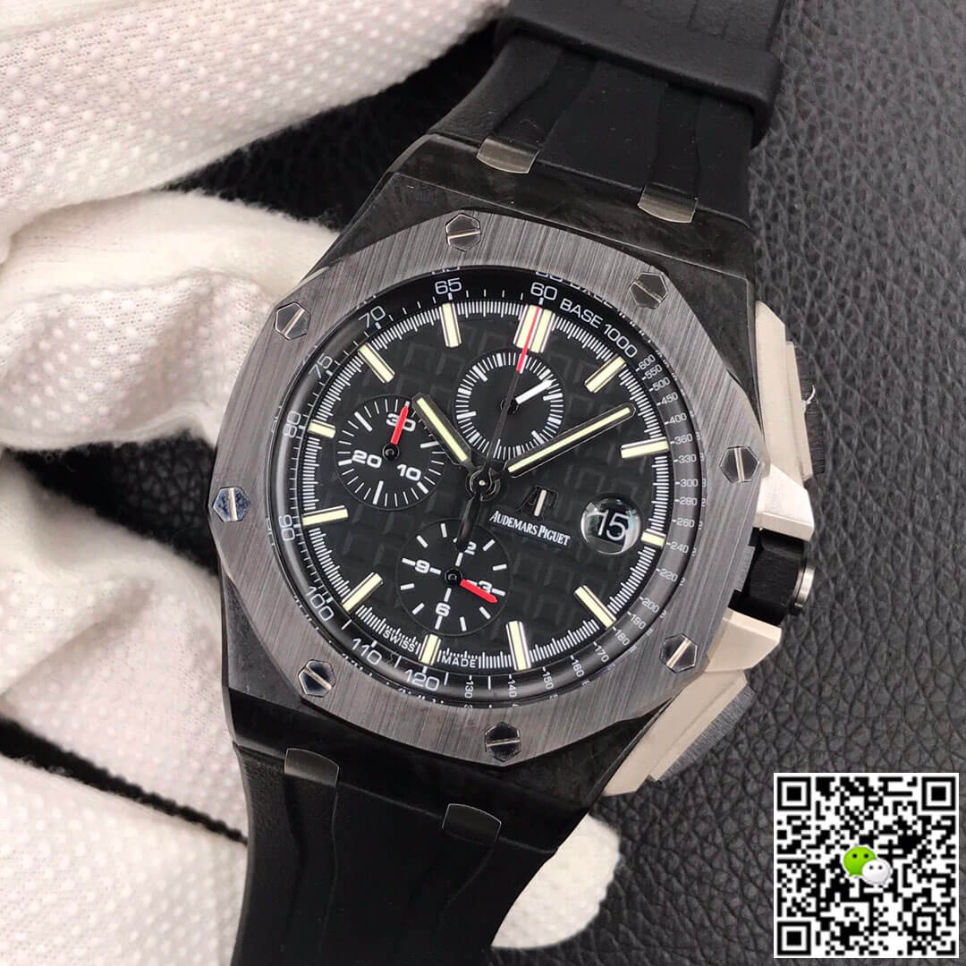 Best Replica Replica Audemars Piguet Royal Oak Offshore 26405CE.OO.A002CA.01 1:1 Best Edition JF Factory V2 Black Dial - Colareps