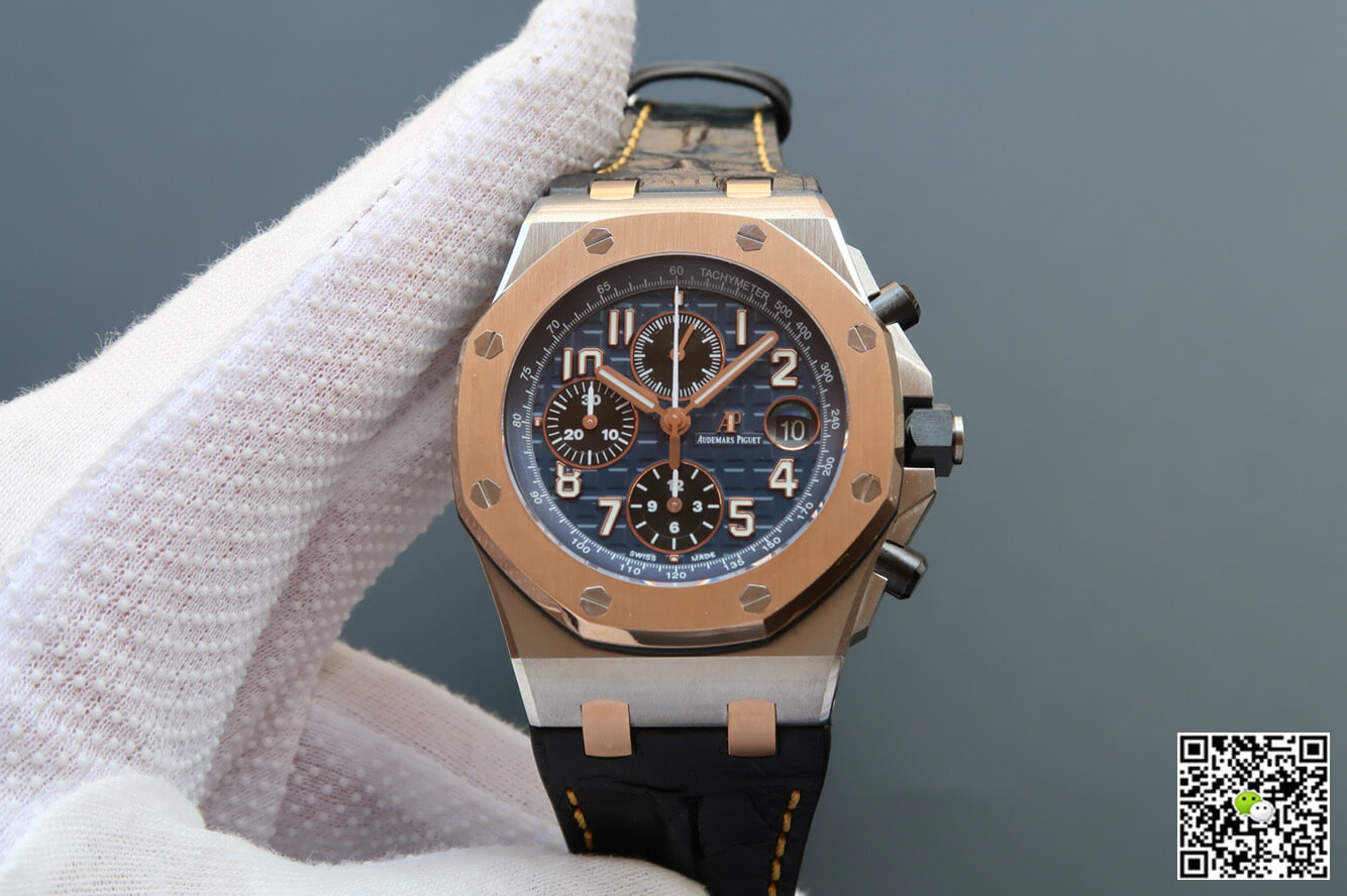 Best Replica Replica Audemars Piguet Royal Oak Offshore 26471SR.OO.D101CR.01 1:1 Best Edition JF Factory Rose Gold - Colareps